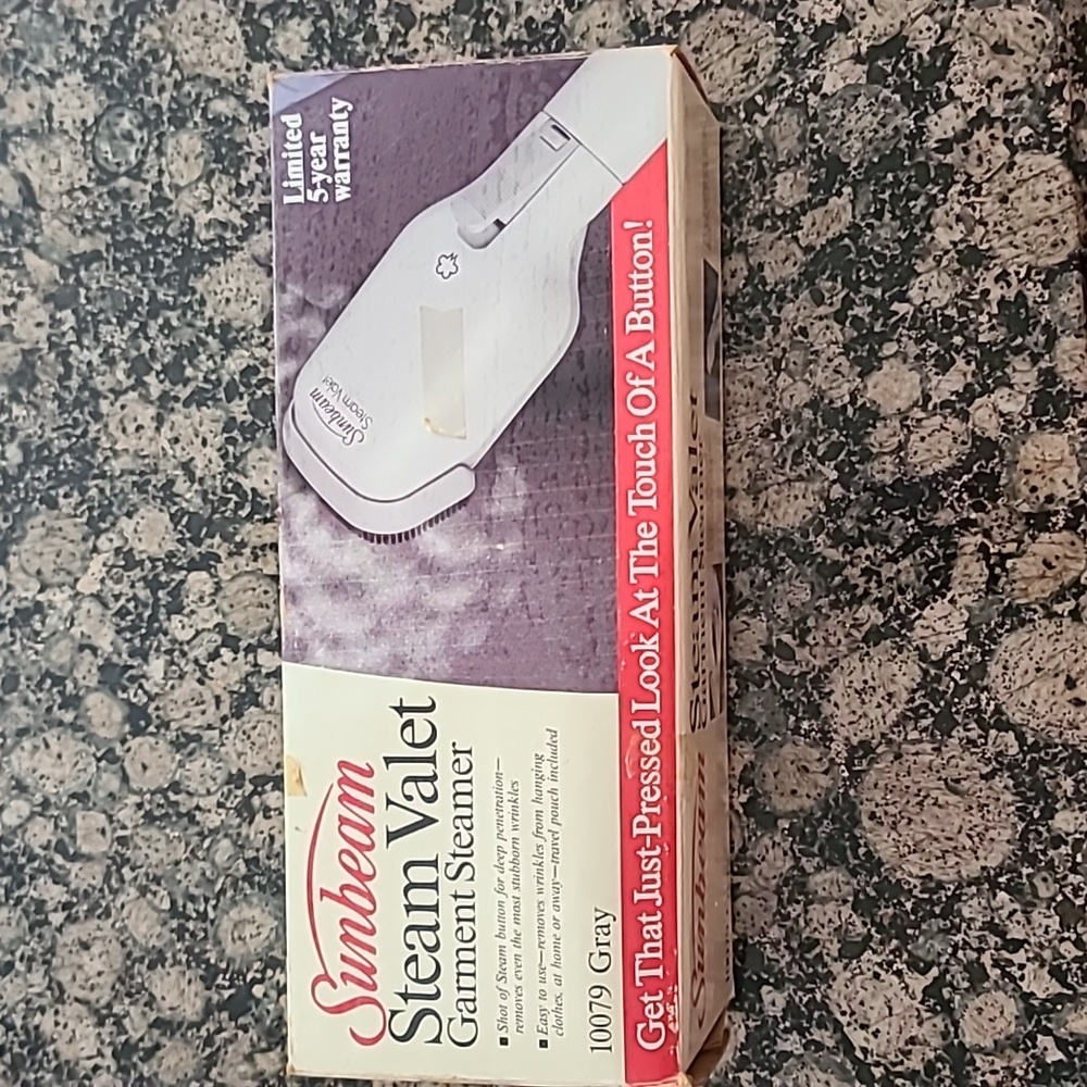 Sunbeam clothes steamer
